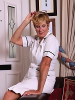 Nurse Molly Is Home From Work, Time to Get Naughty